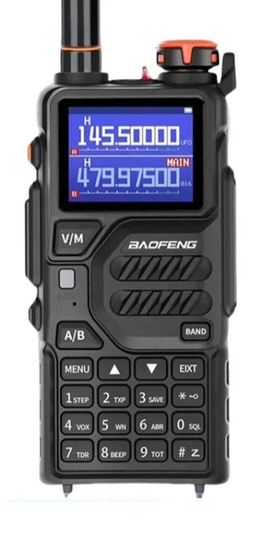 Baofeng UV K5 Plus 10W Tri-Band Long Range Ham Radio Standard