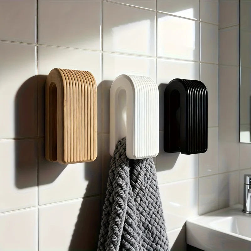 Acrylic Wall Mounted Gravity Towel Holder for Kitchens