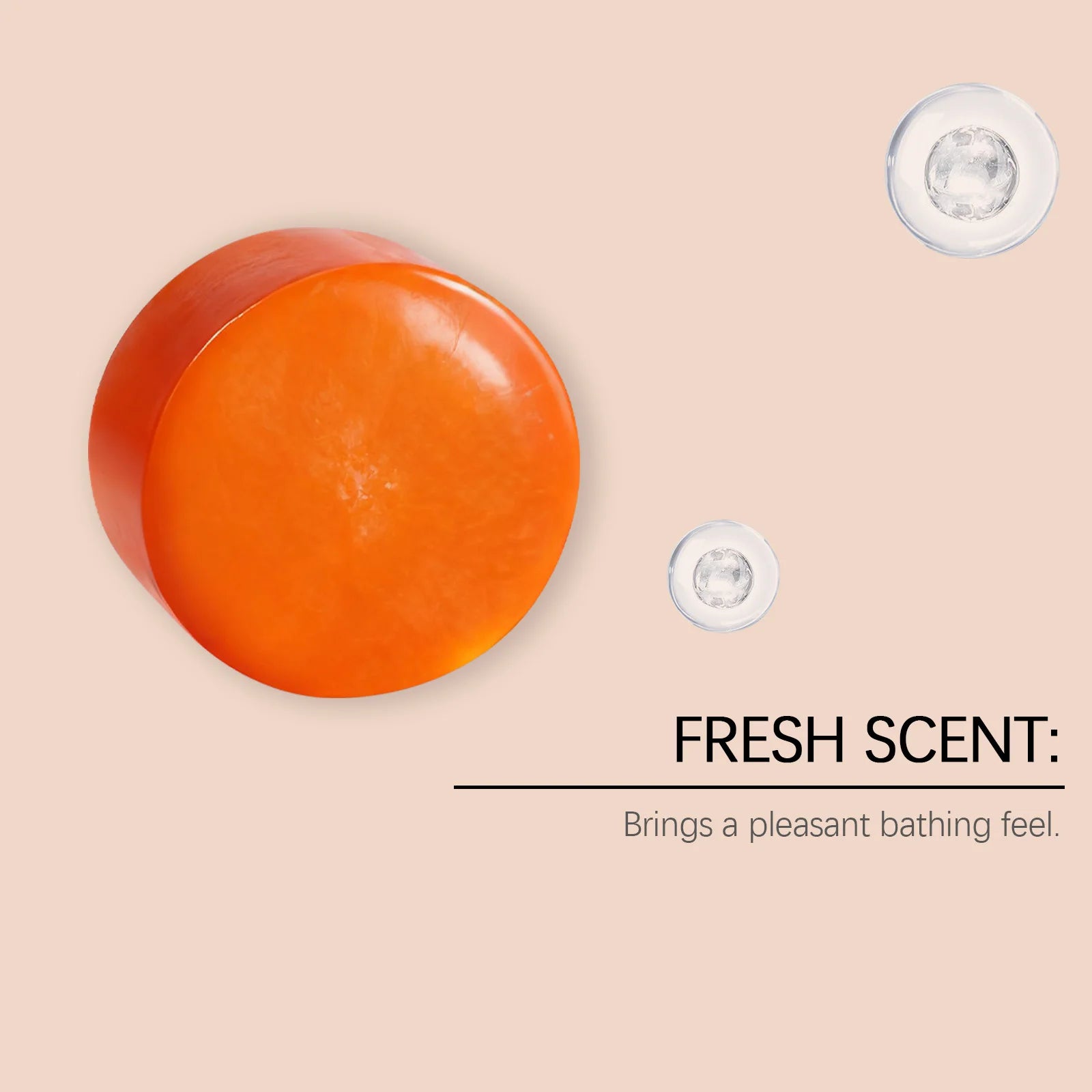Persimmon Anti-Sagging Moisturizing Soap – Firming Body Cleansing Bar for Smooth, Hydrated Skin