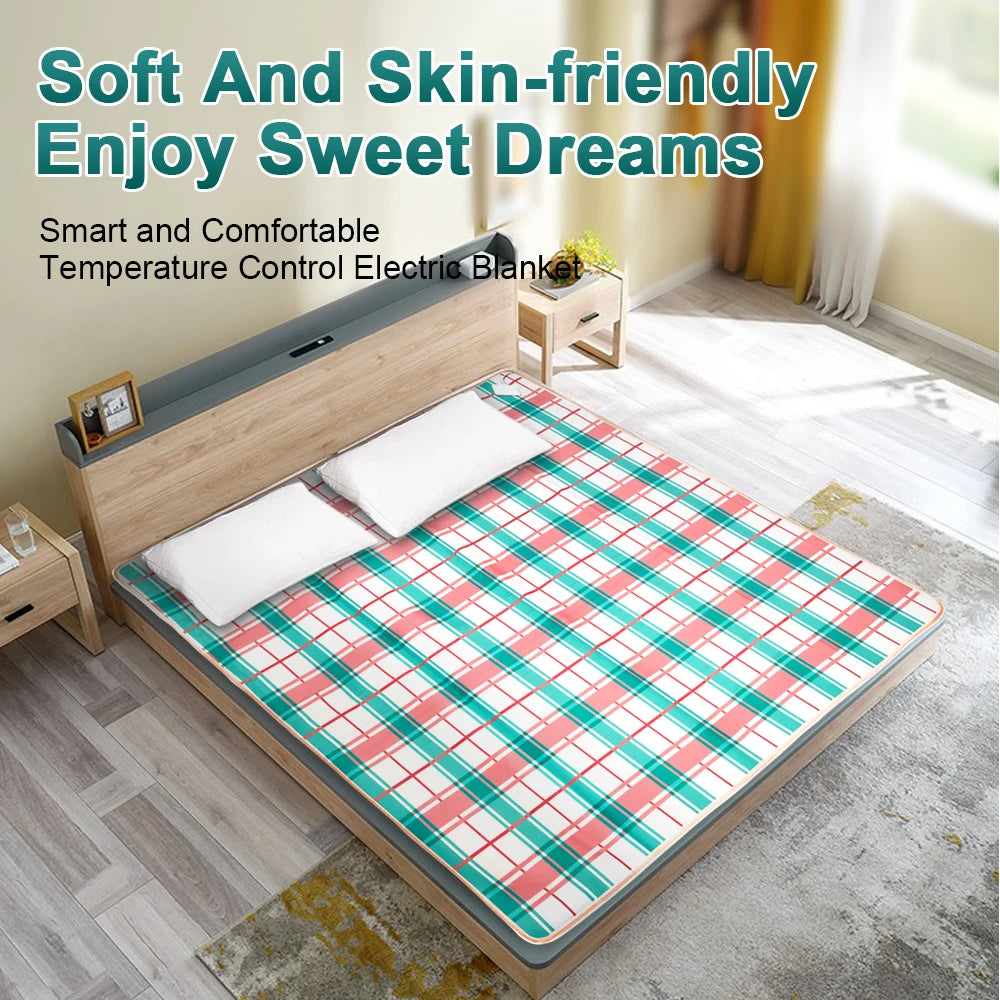 Electric Blanket 220V Thicken Thermostat Electric Blankets 70x150/120x150/150x180cm Electric Heating Blanket Winter Body Warmer