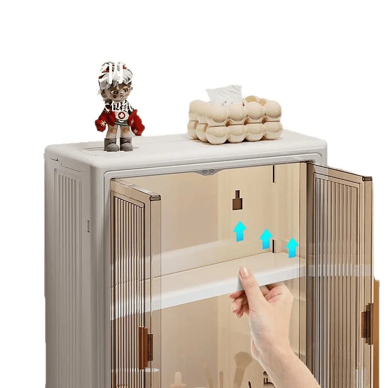3 Tier Adhesive Wall Shelf No Drill, Waterproof Cosmetic Organiser