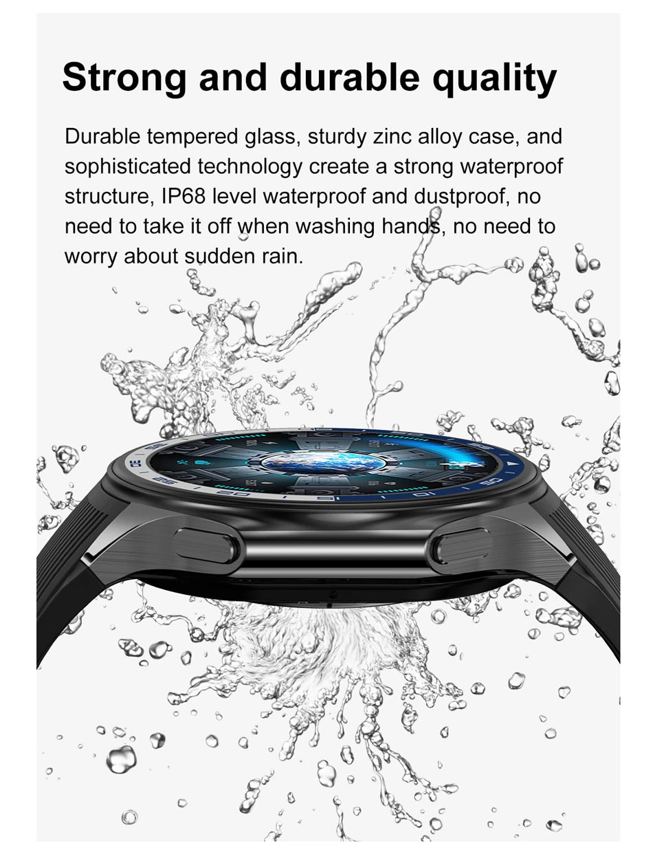OPPO Watch X Bluetooth Call Smartwatch AMOLED HD Waterproof Men's Sports Watch 3D Visual Surround 4GB RAM Video Playback Watch