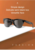 New Smart Bluetooth V5.3 Sunglasses Glasses Call Outdoor Sports Headphones HIFI Black Technology Anti-touch UV For Men And Women