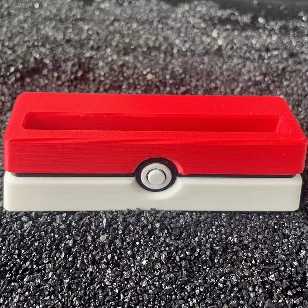 Trading Card Display Stand in Red or Gold with Holder Option Red