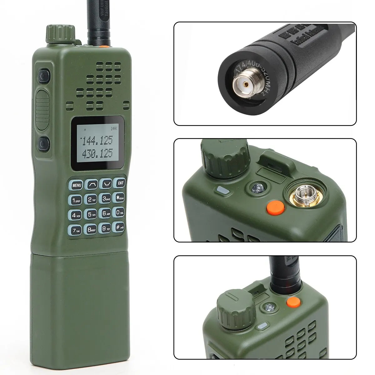 Baofeng AR 152 Tactical Ham Radio – Long Range, High Power Walkie Talkie (10km Range) - Dicrodelights