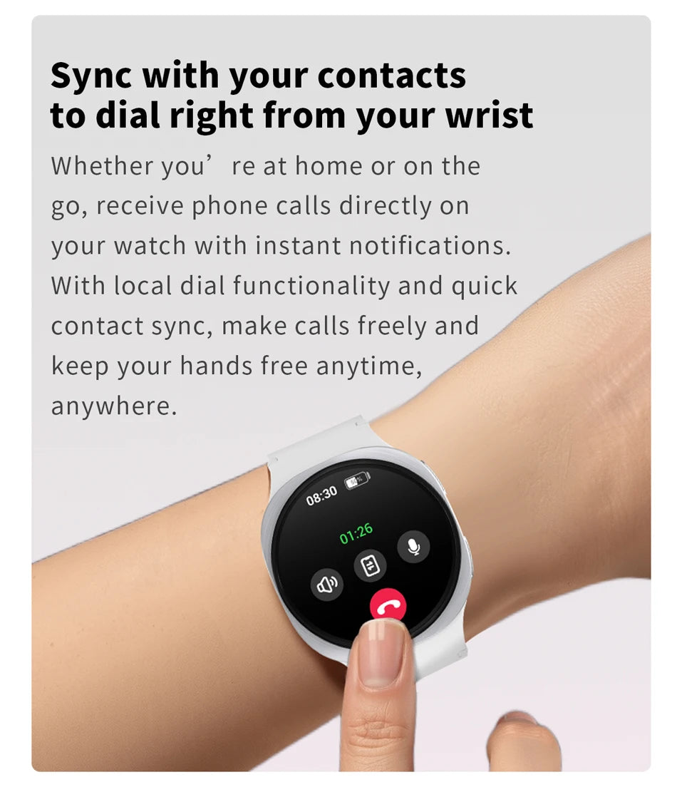 2025 Watch GPS Track Smart Watches For Men Women Sport Heart Rate Bluetooth Call NFC IP68 Waterproof Compass Smartwatch 8 Mini