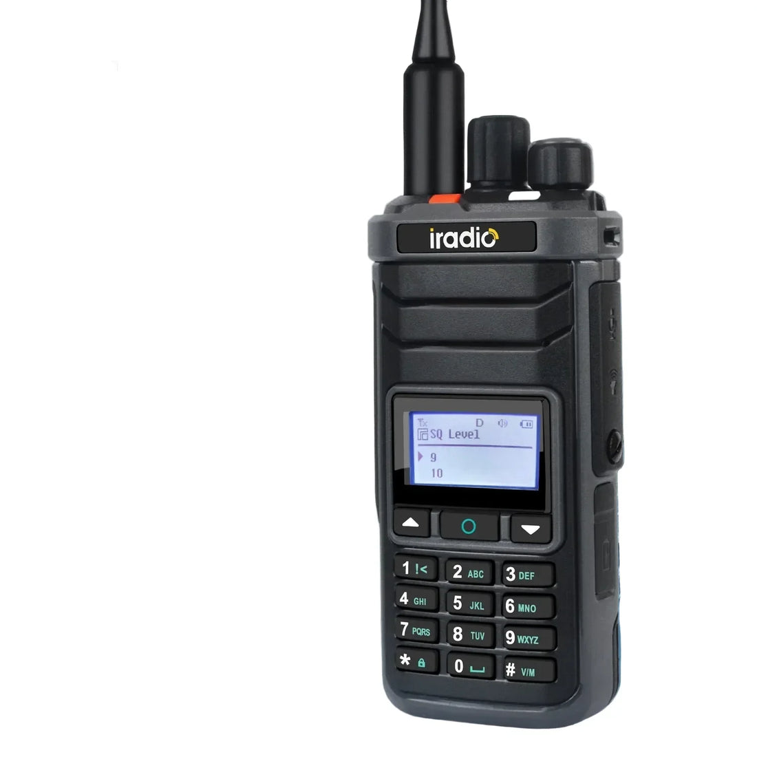 Iradio UV-88 Multi-Band Ham Radio with NOAA & USB-C Charging Black