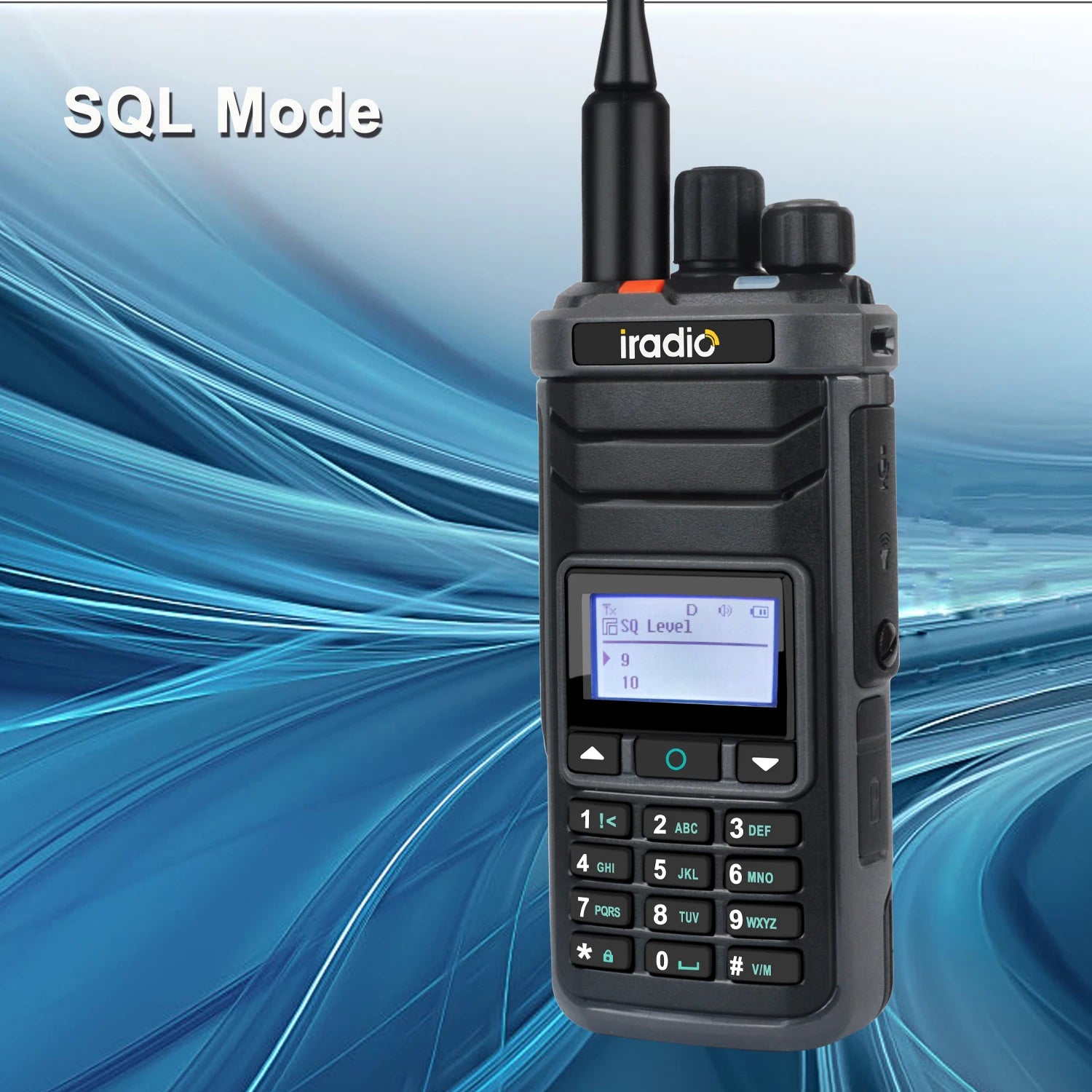 Iradio UV-88 Multi Band Ham Radio HF UHF VHF Walkie Talkie AM USB LSB CW CB LW MW SW SSB RX 1024Ch USB-C Battery RT-860 Variant