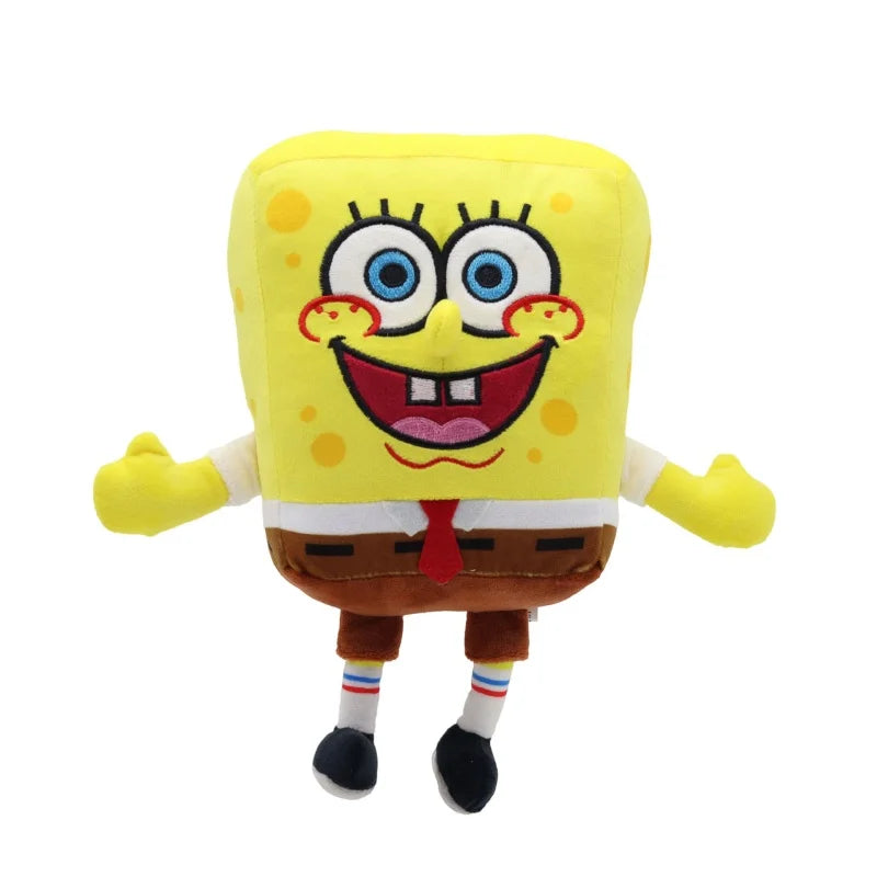 8inch/4inch SpongeBob Patrick Star Gary Squidward Tentacles Plush Dolls Small Pendant Bag Hangings Christmas Birthday Gi 2-25cm