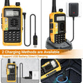 BAOFENG UV-S9 Plus V2 10W Walkie Talkie - 16 KM Long Range, Dual Band Transceiver with USB Charger, Waterproof - Dicrodelights