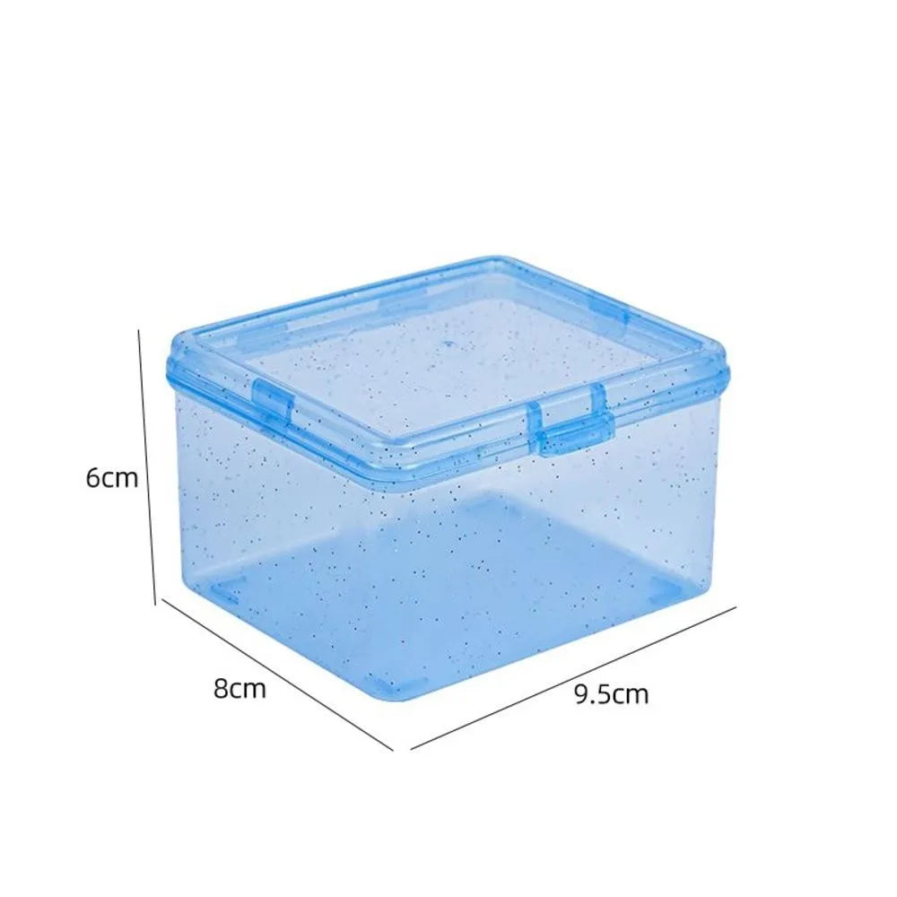 Acrylic Kpop Photocard Storage Box for Desk Collections