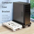 Adjustable Mobile CPU Stand with Wheels – Ventilated PC Tower Holder for Under Desk, Fits Most Computers - Dicrodelights