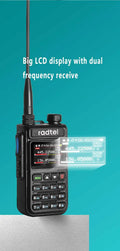 Radtel RT-890 Full Band Ham Radio Amateur 2 Way Radio 999CH Walkie Talkie AM Air Aviation Band Color Scanner Marine NOAA Scan