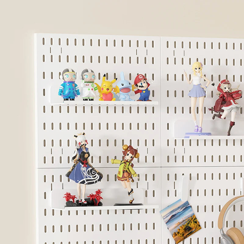Modular Desk Pegboard Wall Storage for Office Accessories