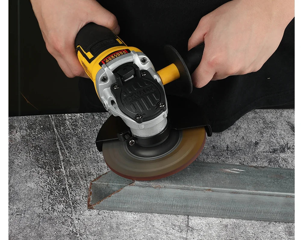 DEWALT DCG406 20VCordless Angle Grinder:1000rpm125mm wheel,M14 spindle9000/min speed,680W power.For construction,DIY&industrial