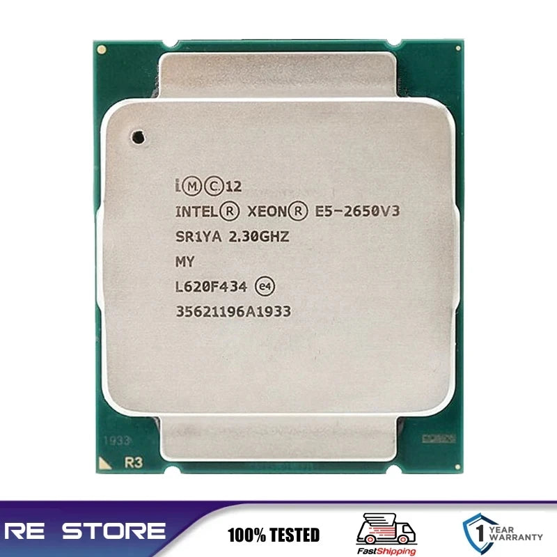 Intel Xeon E5 2650 V3 2650V3 2.3Ghz 10-Core LGA 2011-3 cpu processor Default Title