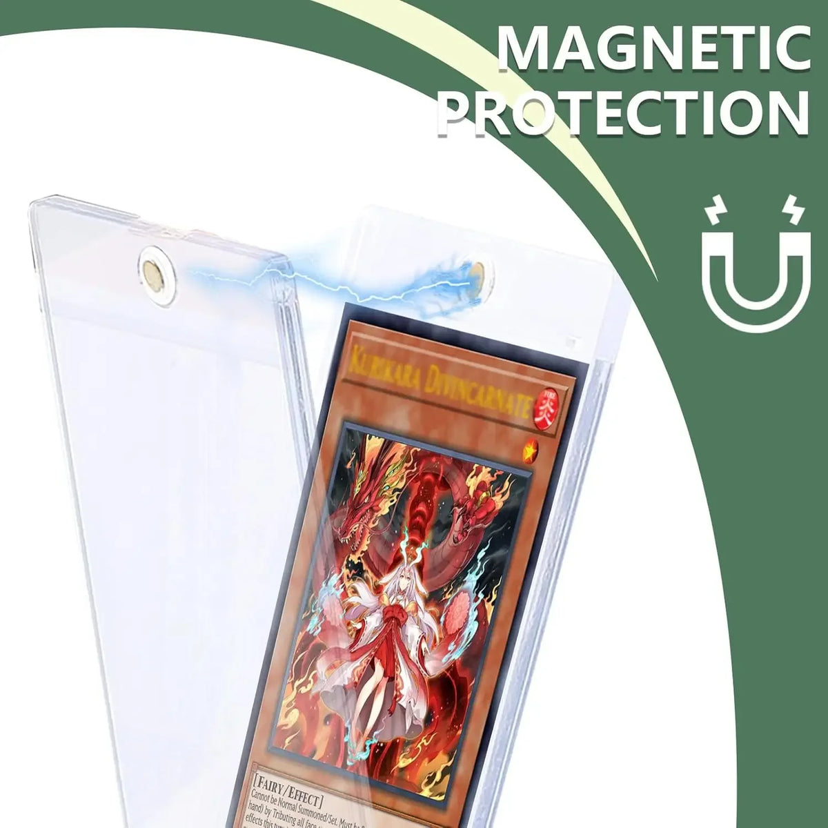 Acrylic Magnetic Trading Card Holder for 35PT Cards