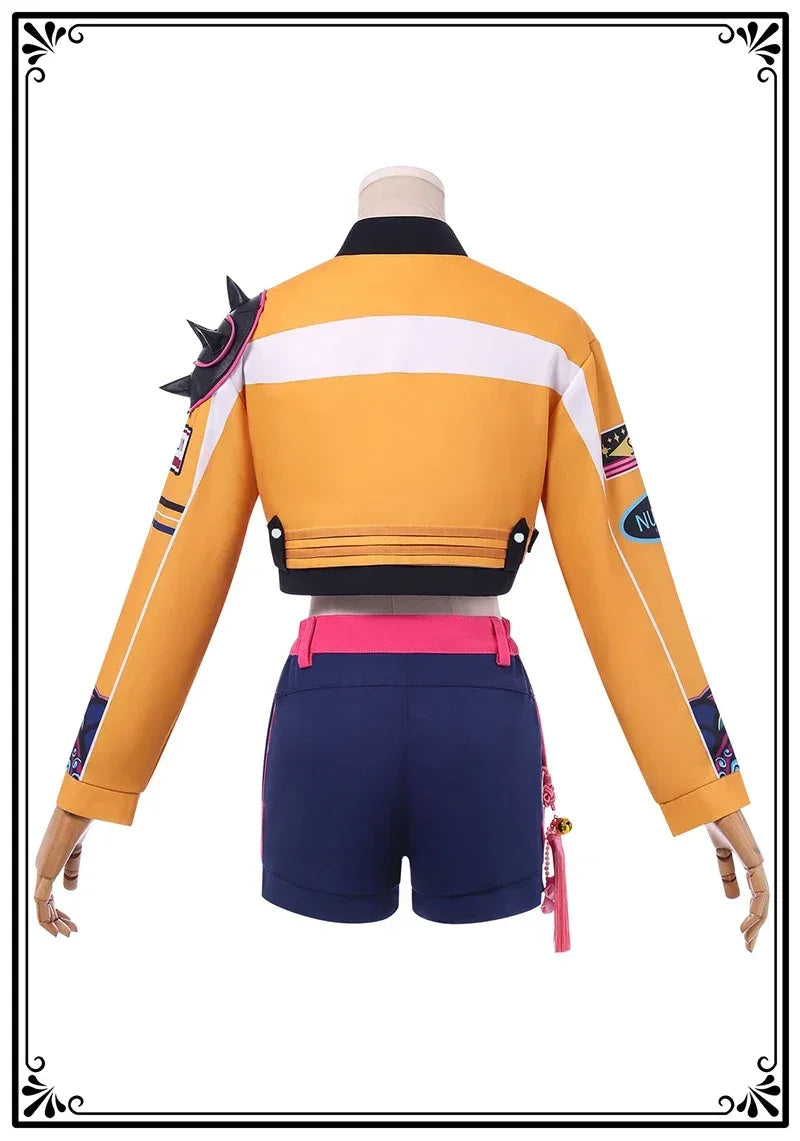 Women's Cosplay Costume Set – KPop Rumi Outfit & Wig