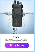 Retevis RT86 10W Walkie Talkie Professional Two Way Radio Long Range Walkie Talkie UHF Communication radio for Outdoor Business