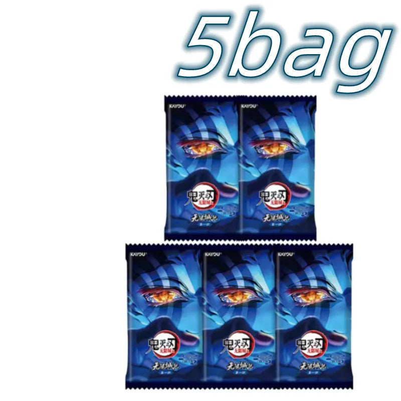 Demon Slayer Infinity Castle Card Pack – Shinobu Edition 5bag