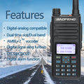 Baofeng DR 1801 Dual Band DMR Walkie Talkie Digital Two-Way Radio - Dicrodelights