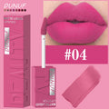 8-Color Matte Velvet Lip Gloss – Waterproof Plumping Lipstick, Smooth Easy-Apply Square Tube 28195-04