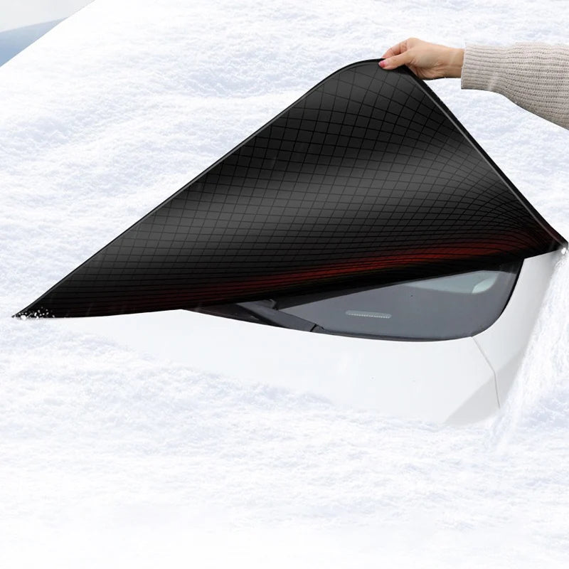 Outdoor Car Windshield Snow Shield With Magnetic Winter Car Window Snow Cover Universal for Auto Exterior Parts