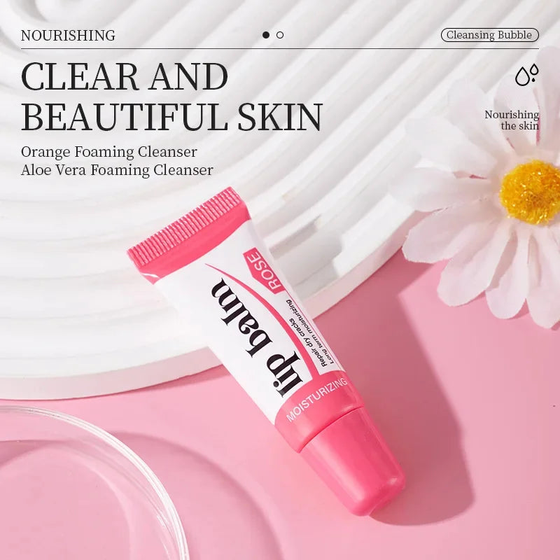 Fast Remove Dark Lip Balm Serum Lighten Melanin Lip Mask Exfoliating Fade Lines Dead Skin Nourishing Repair Lip Care Makeup