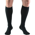 1 Pair Unisex Calf Compression Stockings Prevent Varicose Veins Shape Gradually with Pressure Elastic Open Toe Knee High socks 1 Pair Black2