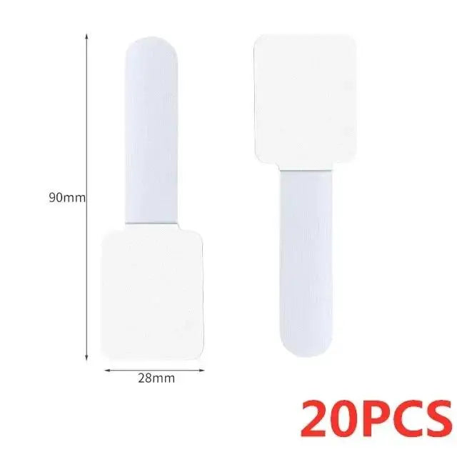 Self Adhesive Nylon Cable Ties for Desk Wire Management 20PCS White