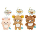New Anime Rilakkuma Plush Keychains Backpack Hanings Small Pendant Stuffed Animals Christmas Birthday Graduation Gifts