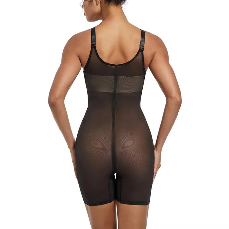 Light Shapewear Bodysuit Body Shaper Women Belly Sheath Waist Trainer Reductive Slimming Underwear Thin Breathable