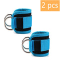 1/2Pcs Fitness Ankle Straps Adjustable D-Ring Support Cuffs Gym Leg Strength Workouts Pulley With Sports Guard Safety Abductors 2pcs-4