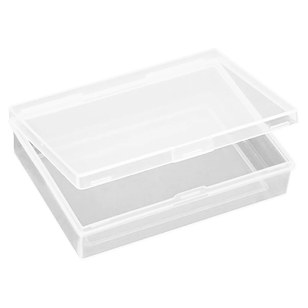 Clear Plastic Playing Card Storage Box for Game Cards