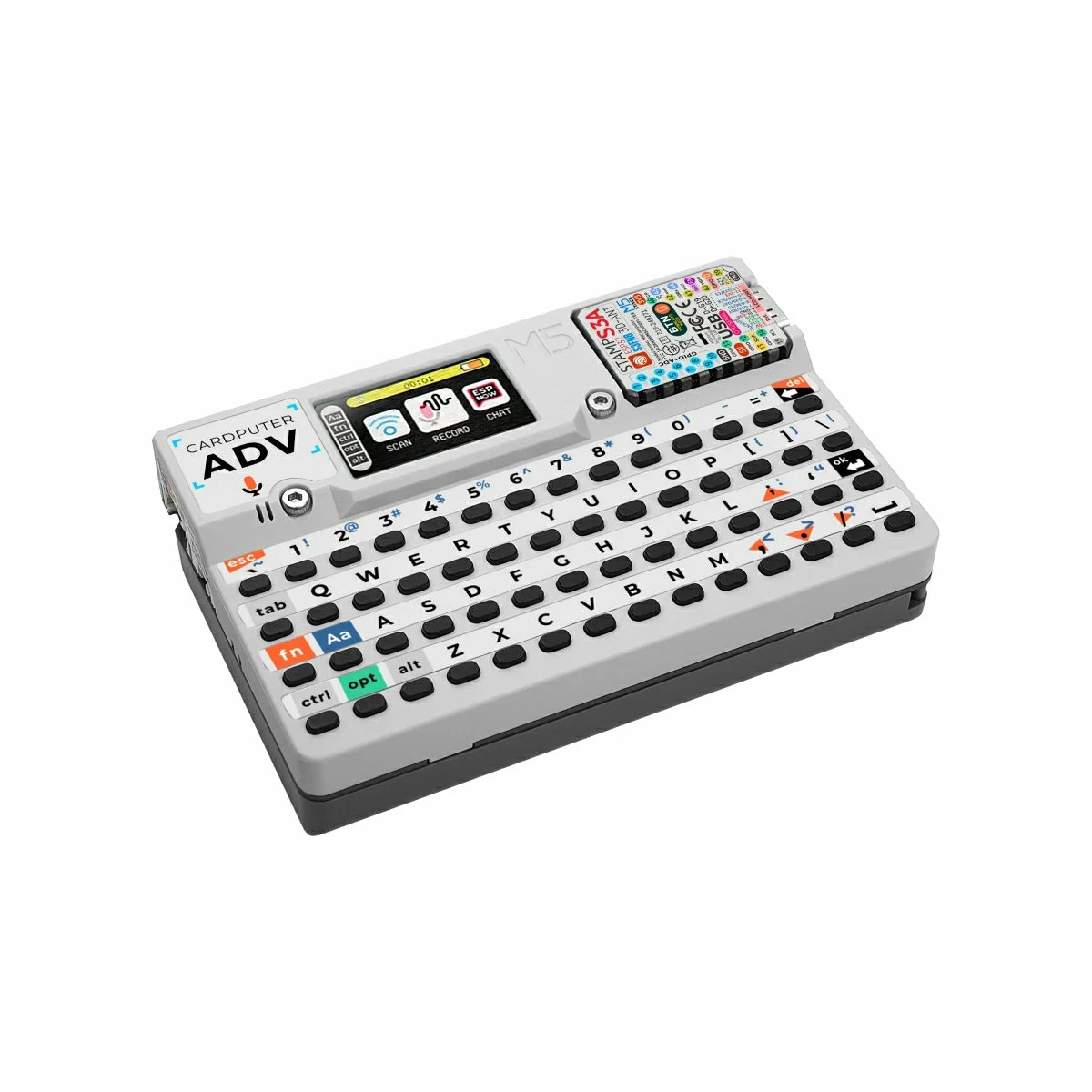 M5Stack Cardputer ADV new Version v1.1 StampS3A Development Board Portable Computer 1.14 Inch 56Key Keyboard Card Microcontrolle