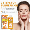 Turmeric Body Oil 200ml – Fast-Absorbing Natural Moisturizing Oil for Face & Body, Deep Hydration for All Skin Types