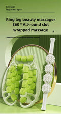 Newest 29/23 Wheel Annular Leg Clamp Massager Body Slimming Roller Massager Anti-cellulite Massage for Body Massager Relax