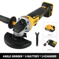 DEWALT DCG406 20VCordless Angle Grinder:1000rpm125mm wheel,M14 spindle9000/min speed,680W power.For construction,DIY&industrial