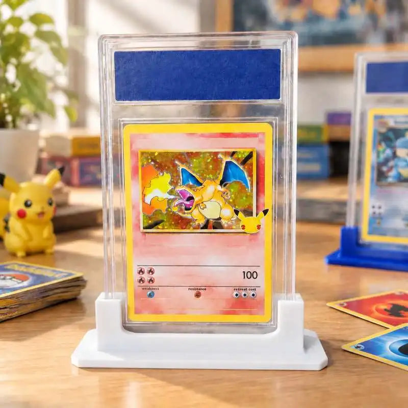 Graded Card Display Stand for Desktop Trading Card Collections