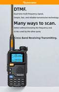 Quansheng UV-5R Plus Dual Band Walkie Talkie – Long Range UHF/VHF Two-Way Radio with NOAA Weather - Dicrodelights