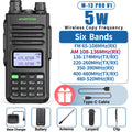 BaoFeng M-13 PRO V1 V2 High Power Multi Band Walkie Talkie Type-C Charger Long Range Upgraded UV-13 PRO V1 V2 Ham Two Way Radio - Dicrodelights