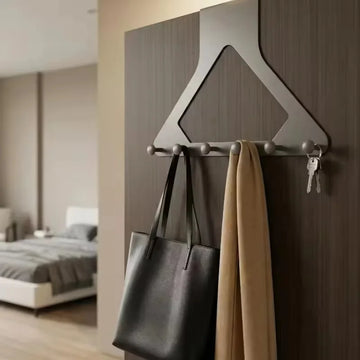 Six Peg Over Door Clothes Hanger for Bedroom Accessories