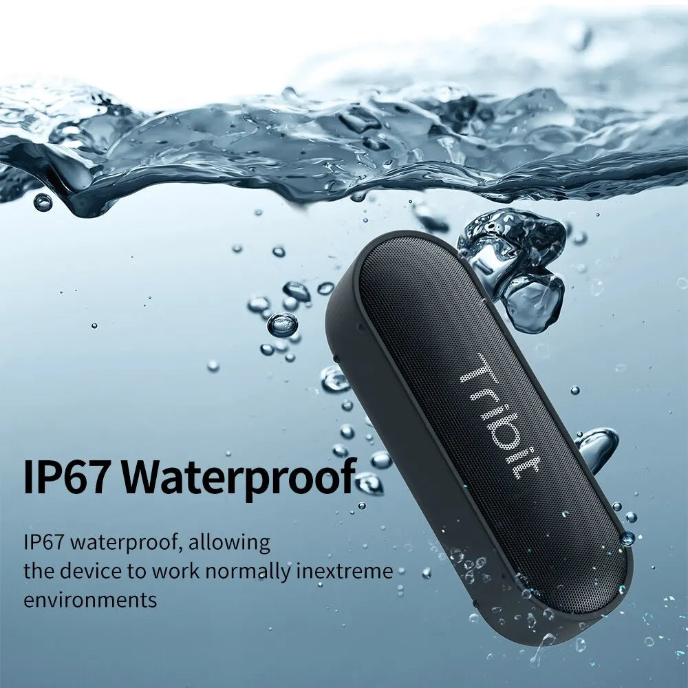 Buy Portable Bluetooth Speaker IPX7 Waterproof Type-C AUX