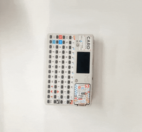 M5Stack Cardputer ADV new Version v1.1 StampS3A Development Board Portable Computer 1.14 Inch 56Key Keyboard Card Microcontrolle