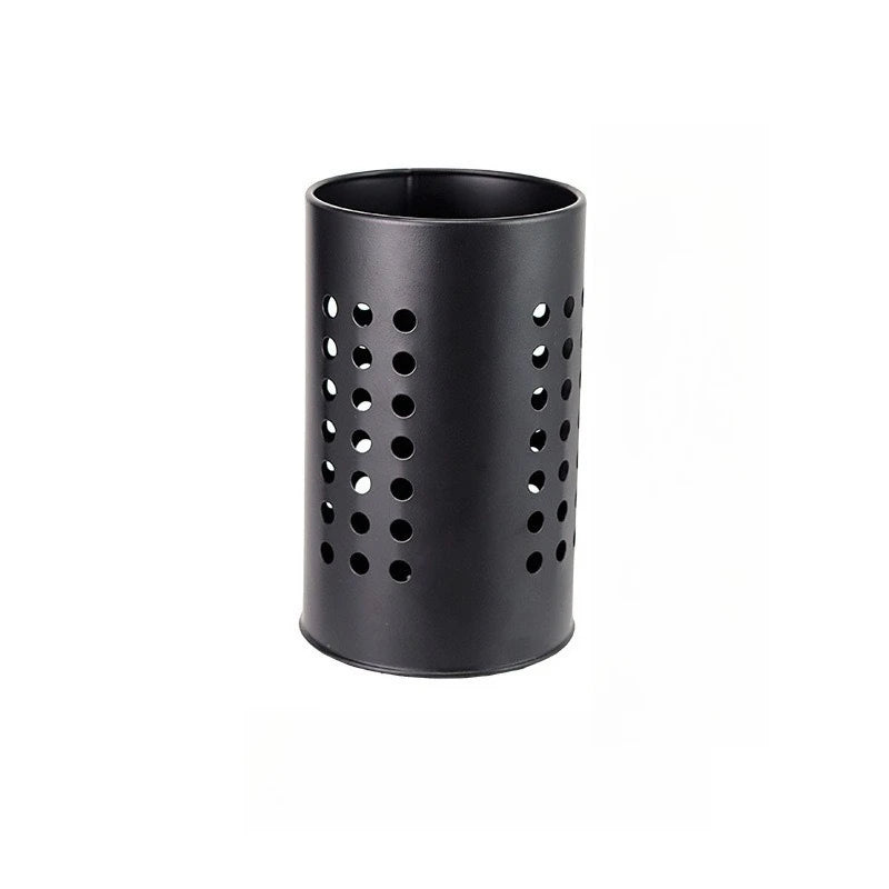 Multifunctional Stainless Steel Tableware Drainer Rack, Efficient Draining Utensil Caddy to Keep Countertop Tidy in Kitchen black