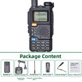 Quansheng UV-5R Plus Dual Band Walkie Talkie – Long Range UHF/VHF Two-Way Radio with NOAA Weather - Dicrodelights