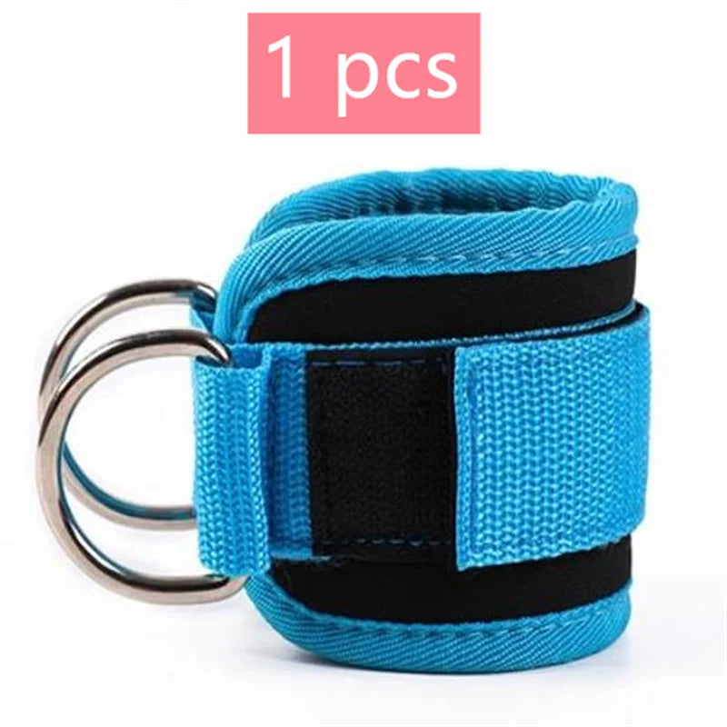 1/2Pcs Fitness Ankle Straps Adjustable D-Ring Support Cuffs Gym Leg Strength Workouts Pulley With Sports Guard Safety Abductors 1pcs-3