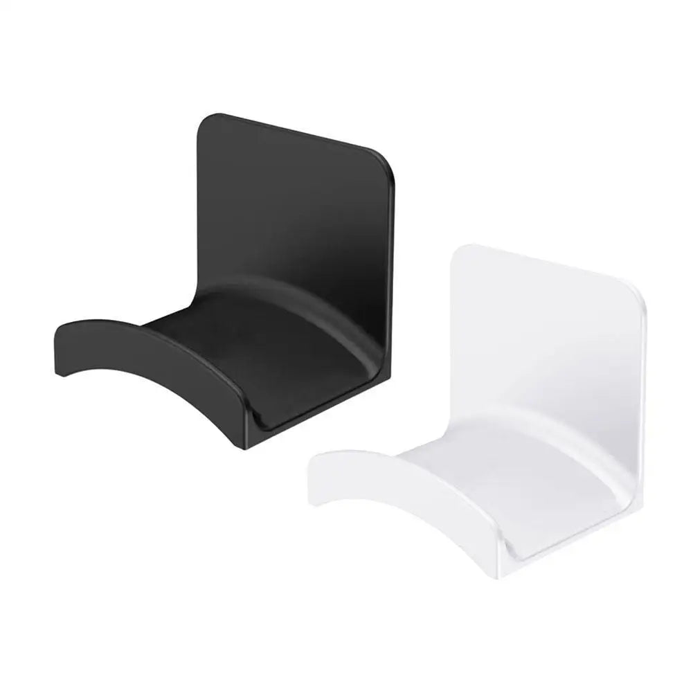 Wall Mounted Plastic Headphone Hook for Desk Setups
