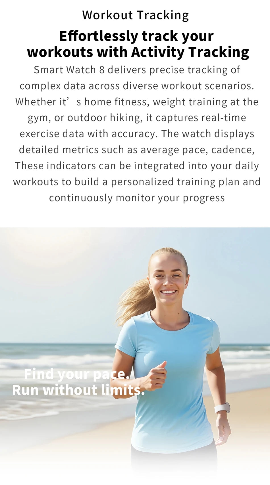 2025 Watch GPS Track Smart Watches For Men Women Sport Heart Rate Bluetooth Call NFC IP68 Waterproof Compass Smartwatch 8 Mini