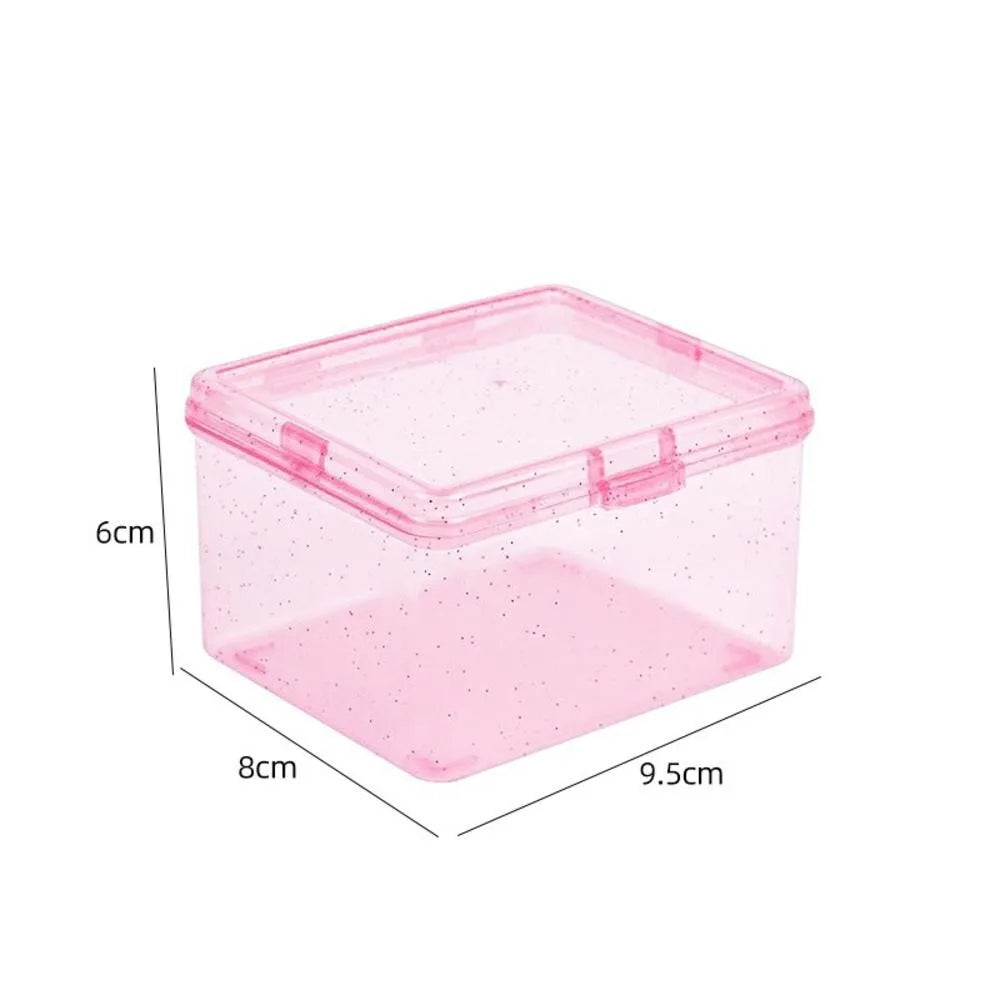 Acrylic Kpop Photocard Storage Box for Desk Collections
